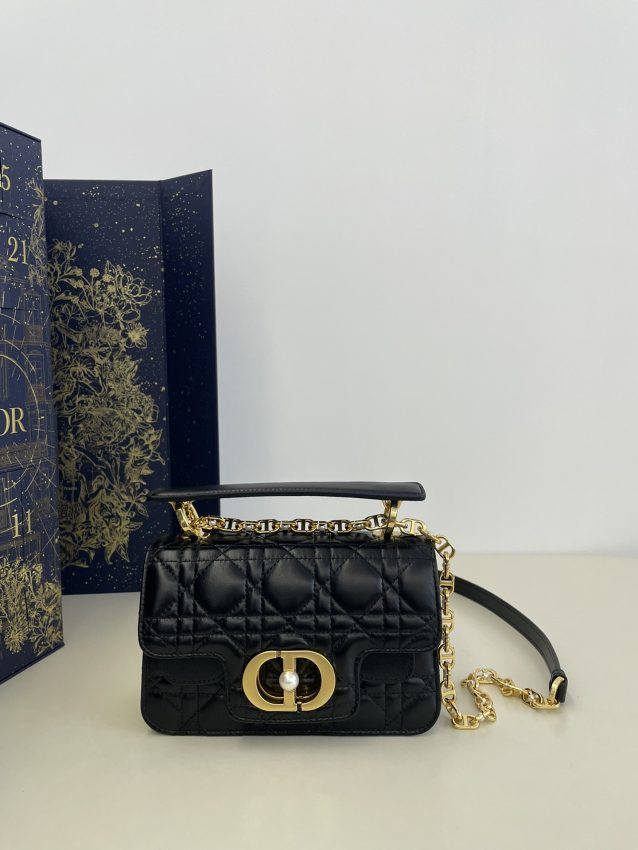 Dior Jolie Top Handle Black