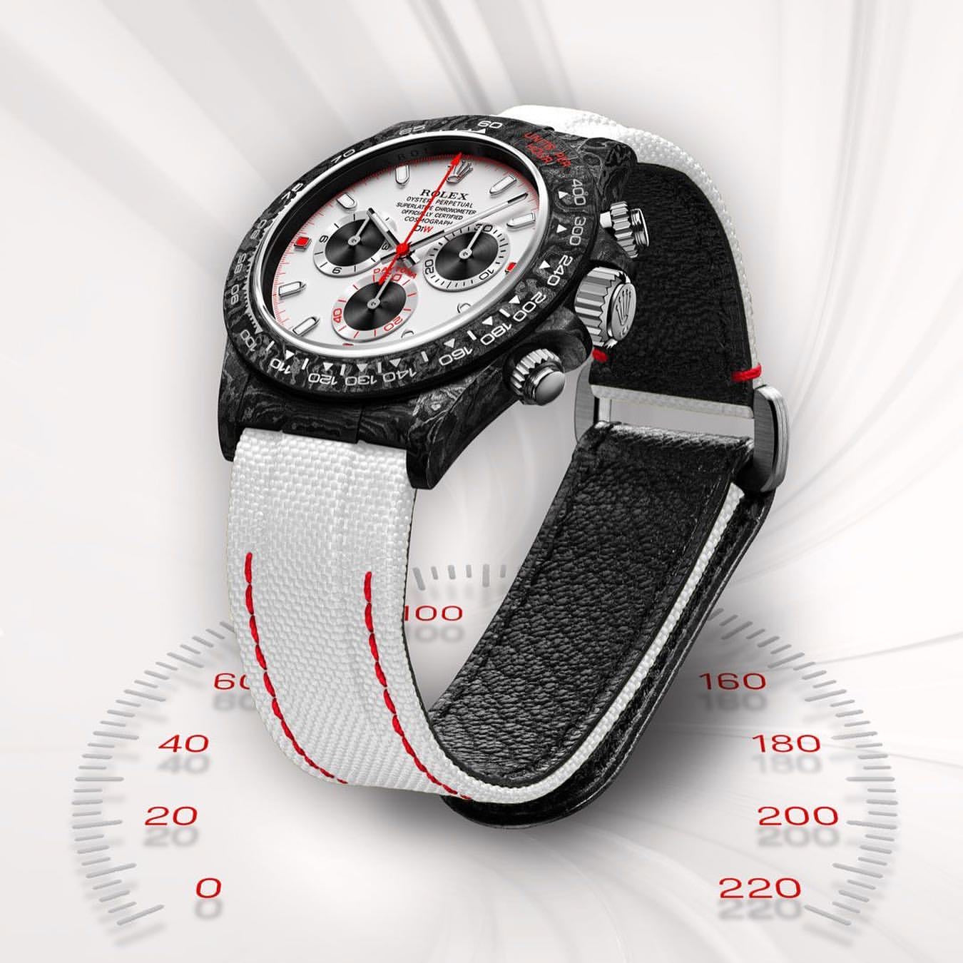 NTPT Carbon Rolex DiW Daytona "SPEEDSTER WHITE"