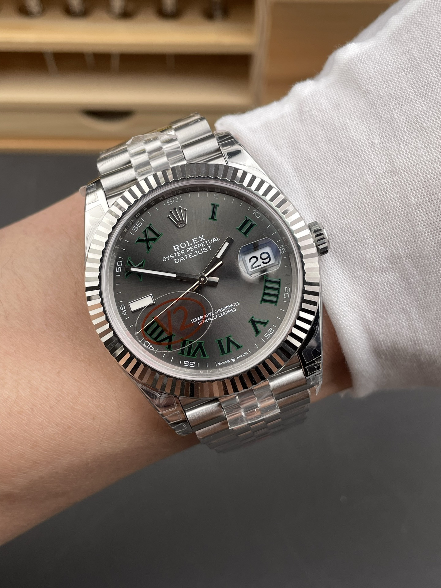 Wimbledon Datejust V2 Version