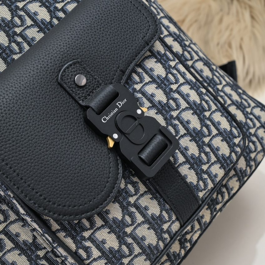 Replica Dior Saddle Zip Backpack