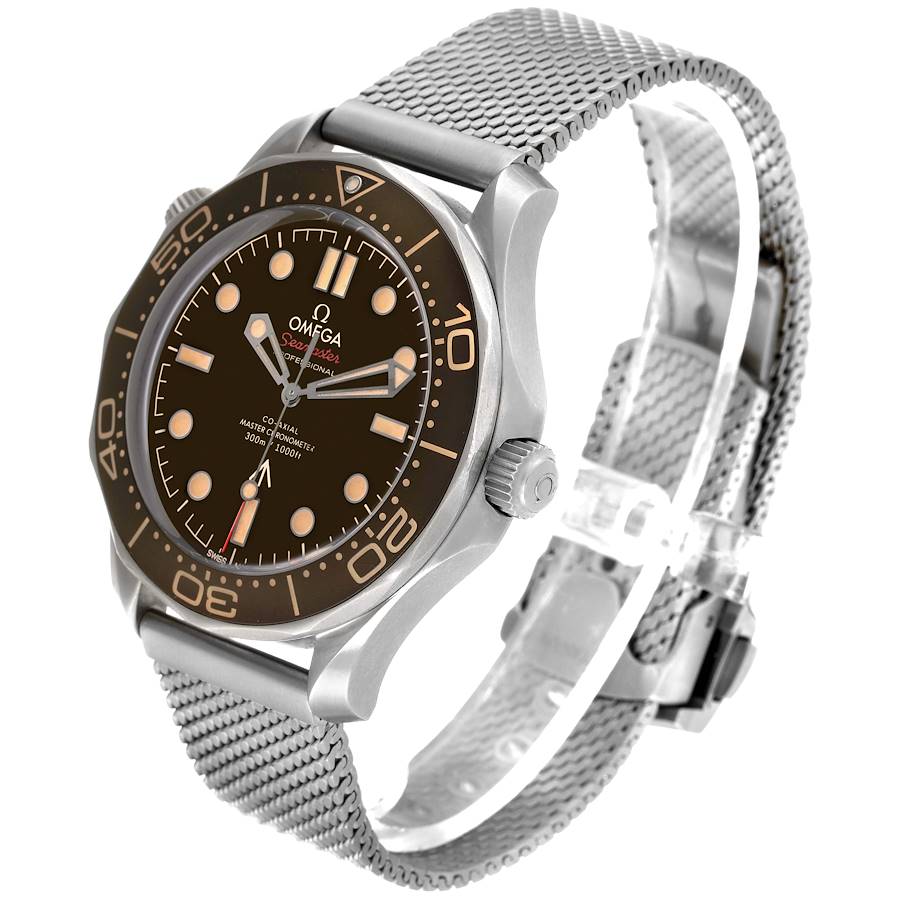 Omega Seamaster 007 Edition Titanium Mens Watch 210.90.42.20.01.001