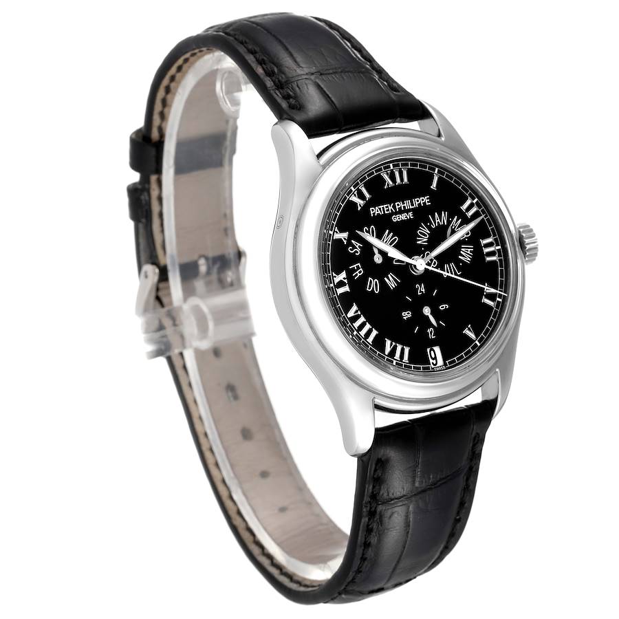 Patek Philippe Complications Annual Calendar White Gold Mens Watch 5035G