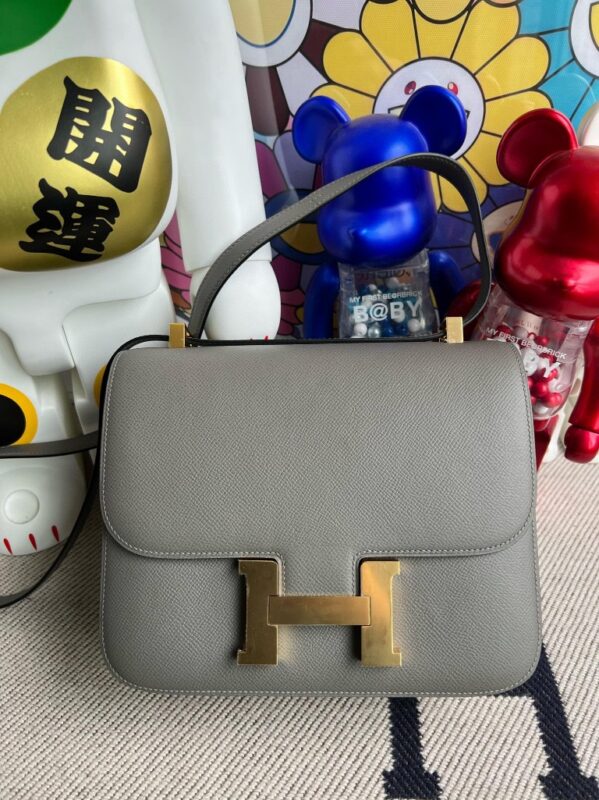 Replica Hermès Constance 18Cm Grey