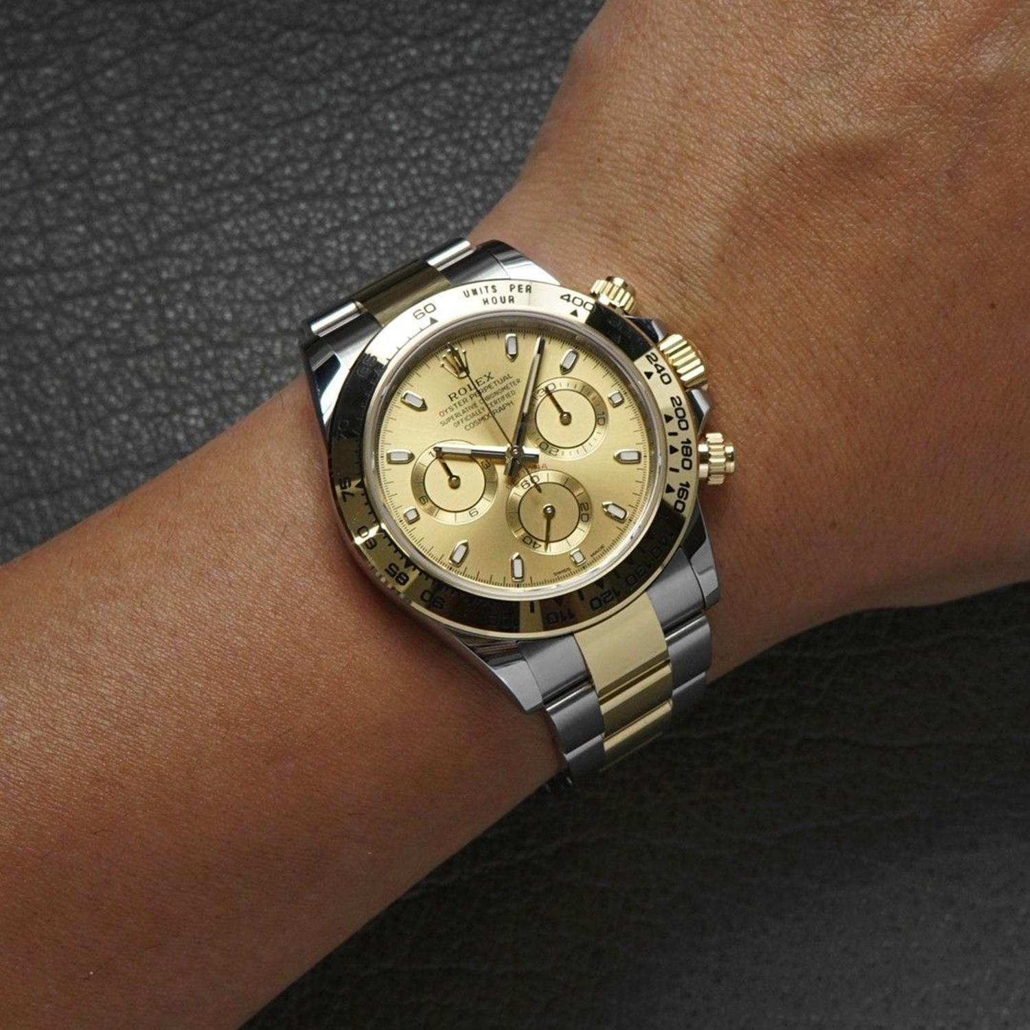 Rolex Cosmograph Daytona Gold 40mm Champagne Dial 116503-0003