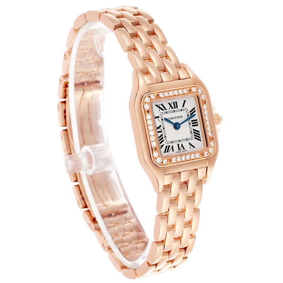 Cartier Panthere Small Rose Gold Diamond Ladies Watch WJPN0008