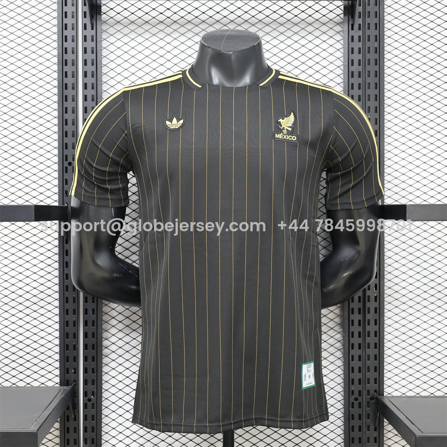 Mexico 2026 Terrace Icon Retro Casual Style Black Jersey - Player Version