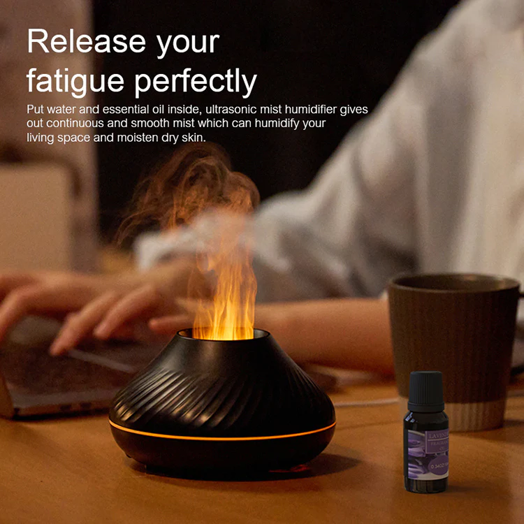 RGB Flame Aroma Diffuser 130Ml