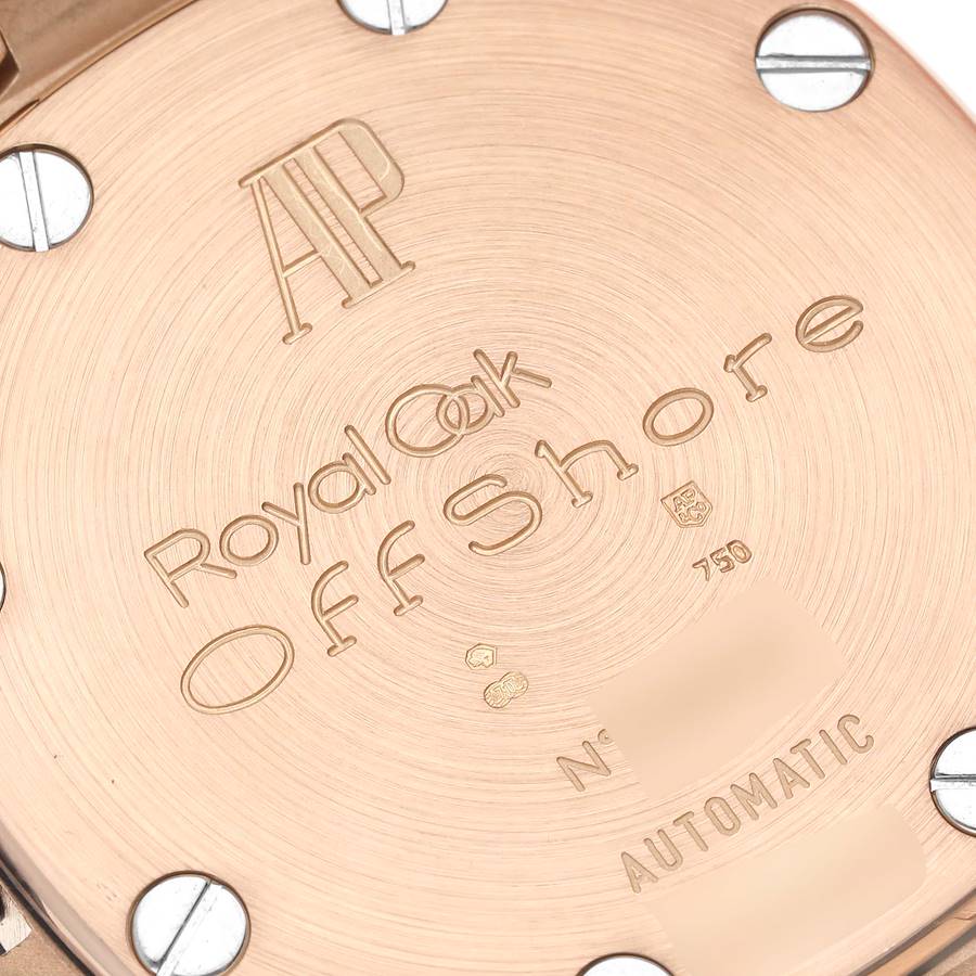 Audemars Piguet Royal Oak Offshore Rose Gold Chronograph Mens Watch 2590OK