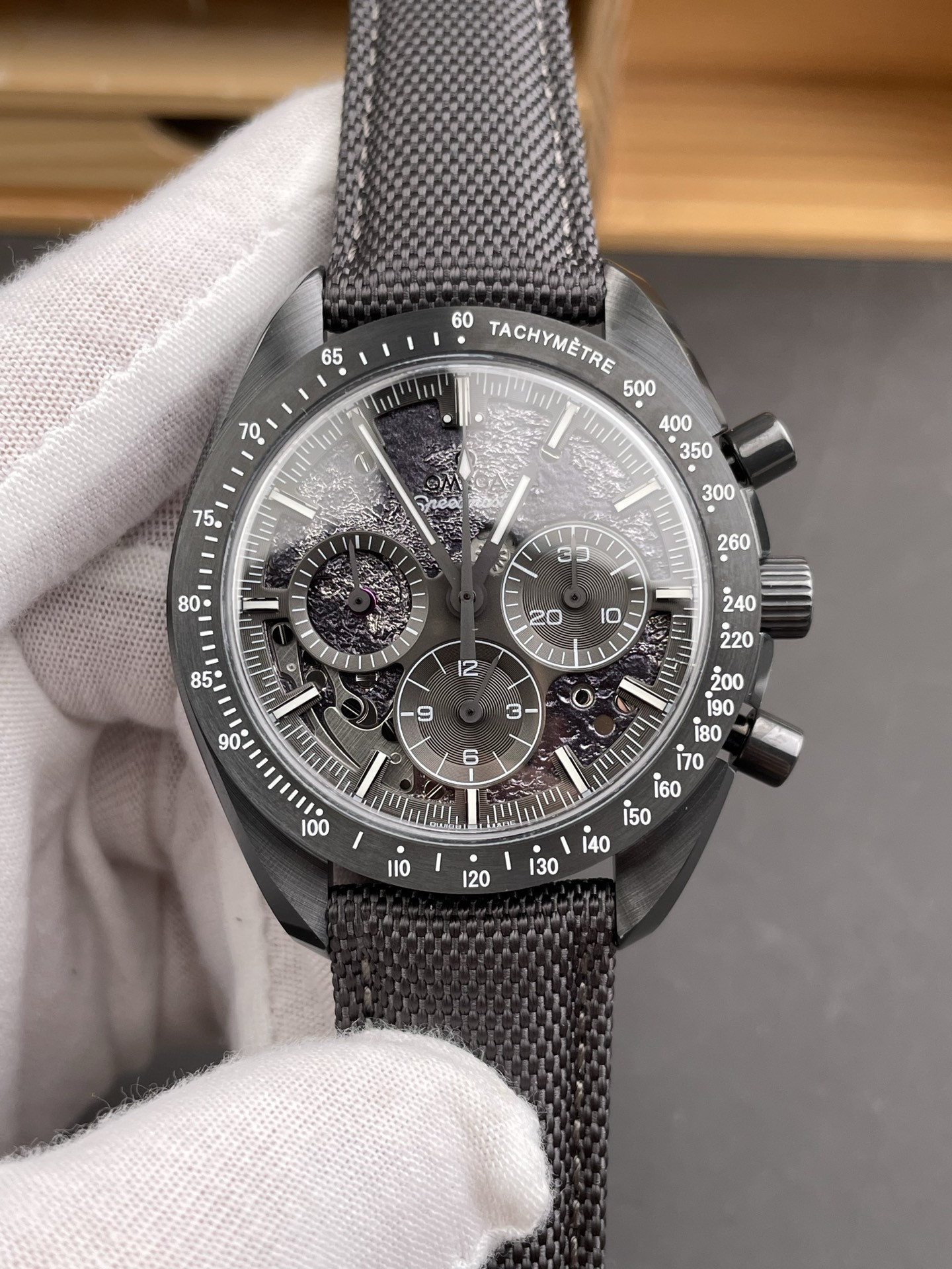 Speedmaster Grey Ceramic Dark Side of the Moon