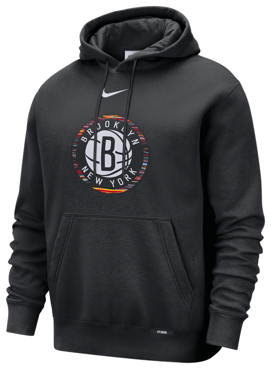 Nike Nets Club Logo City Edition Hoodie