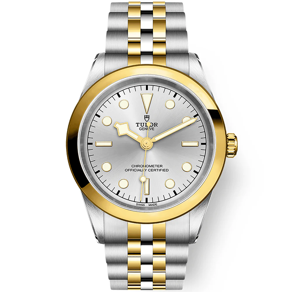 【Super Clone】TUDOR Black Bay 41mm S&G Silver Dial Automatic Men's Bracelet Watch M79683-0002