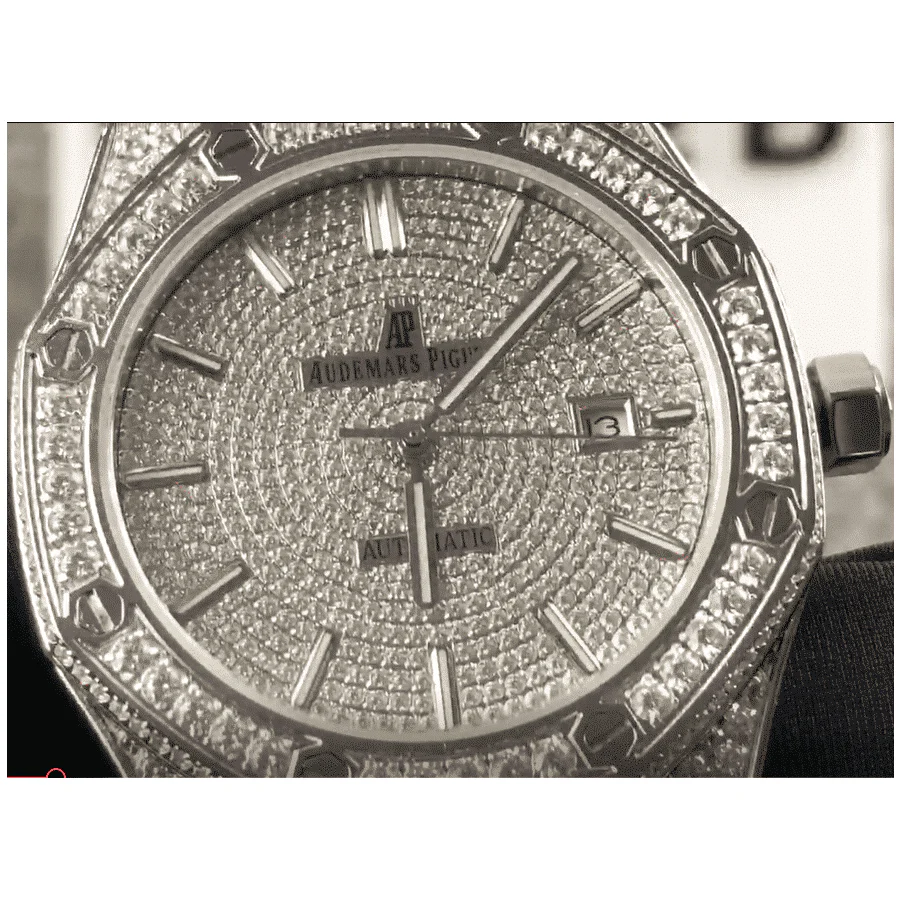 AP Royal Oak 15452BC.ZZ.1258BC.01 Iced Out Premium Re-creation