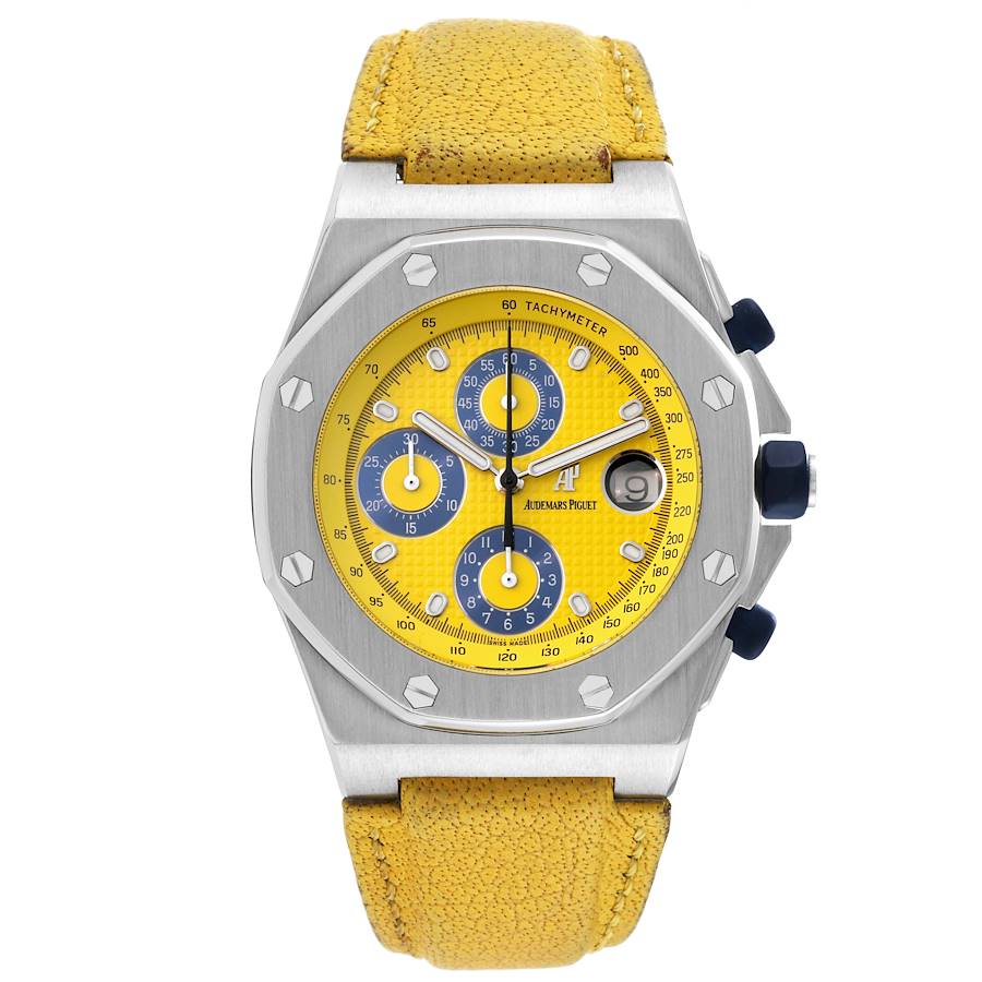 Audemars Piguet Royal Oak Offshore Bumblebee Carbon Mens Watch 25770ST