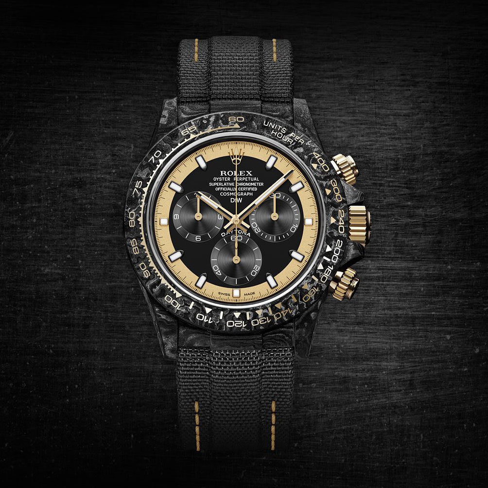 Carbon Cream Invert Gold