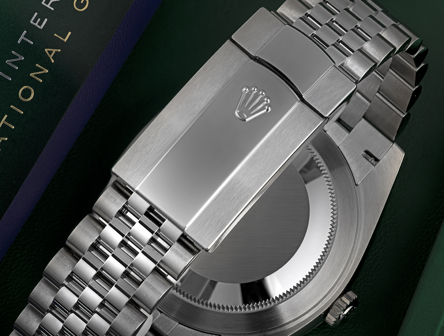 Rolex Datejust 41mm Wimbledon Slate Dial Jubilee Bracelet 126334-0022