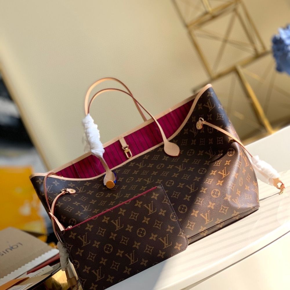 Louis Vuitton Neverfull GM Pivoine Pink 39Cm M41180