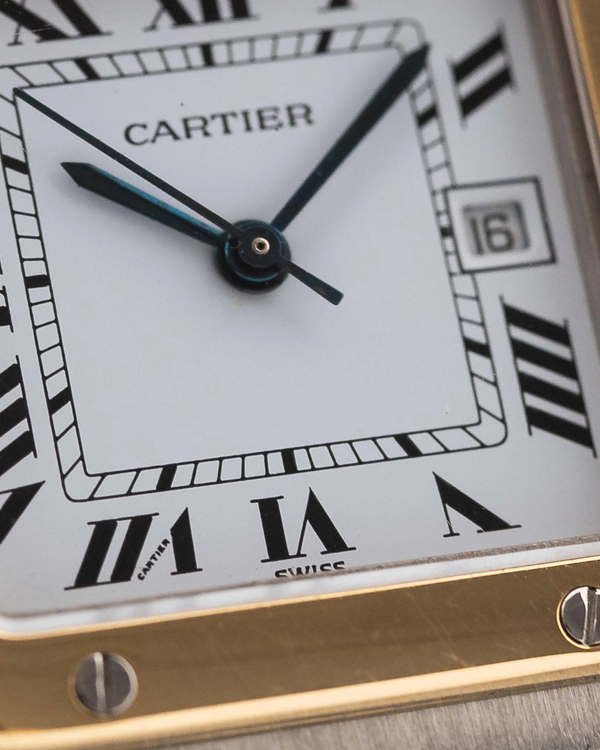 Cartier Santos Carr&eacute;e 2961 Two Tone 1990s