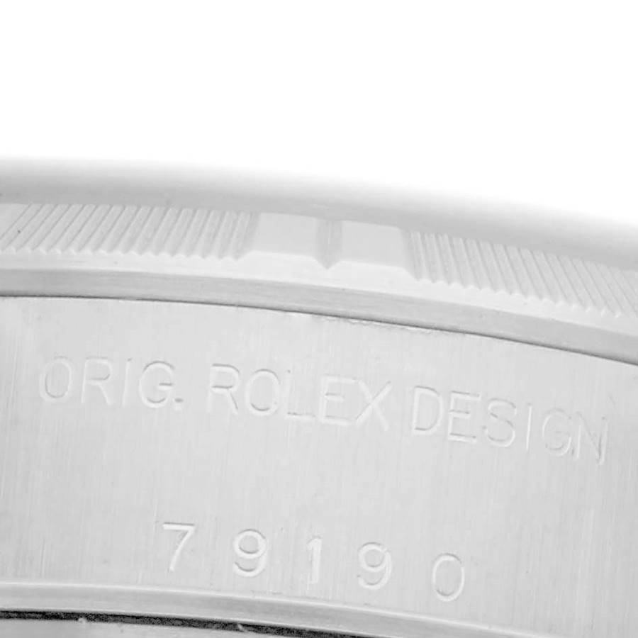 Rolex Date Salmon Dial Oyster Bracelet Steel Ladies Watch 79190