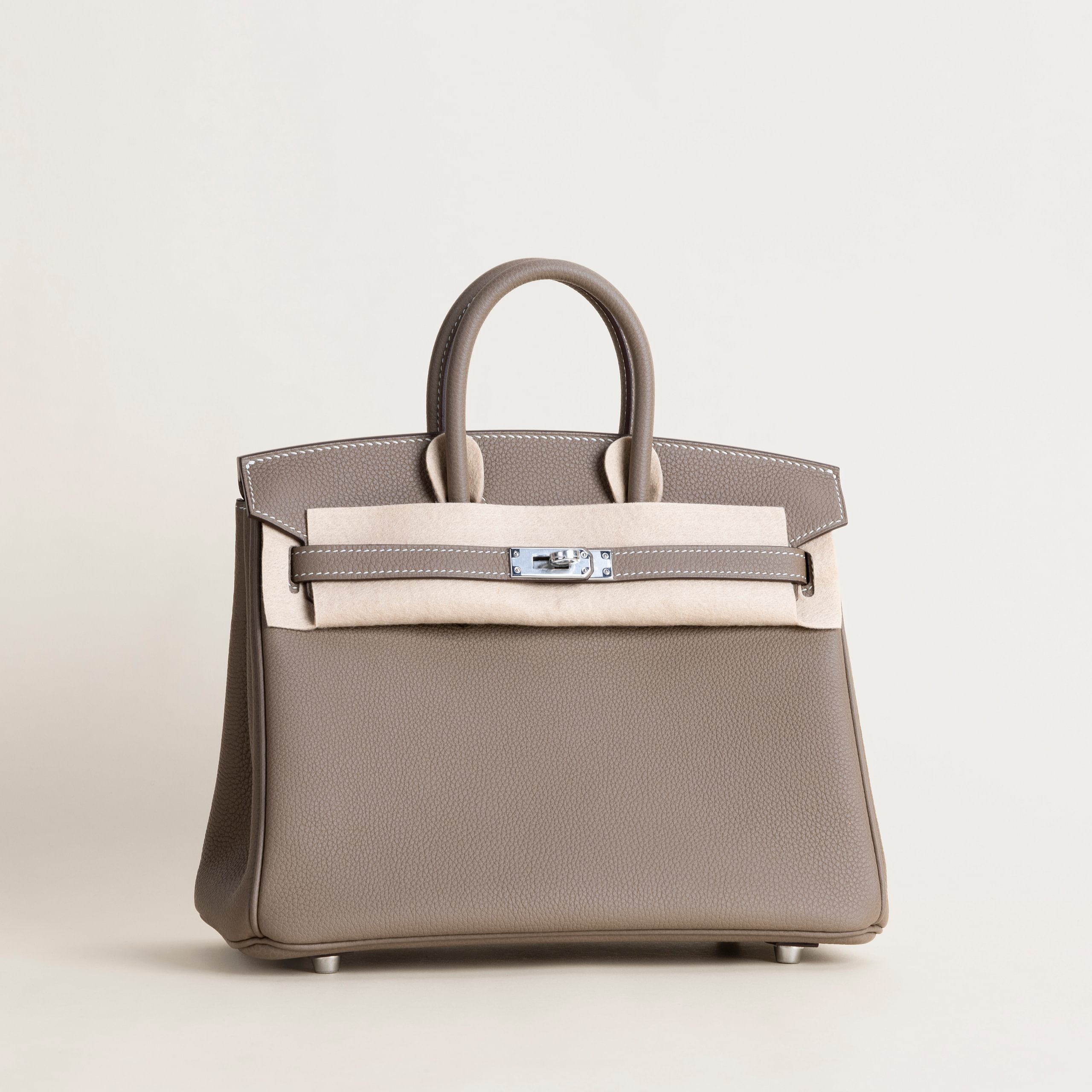 Birkin 25 togo etoupe PHW