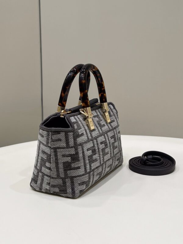 Replica Fendi By The Way Boston Brown Cotton