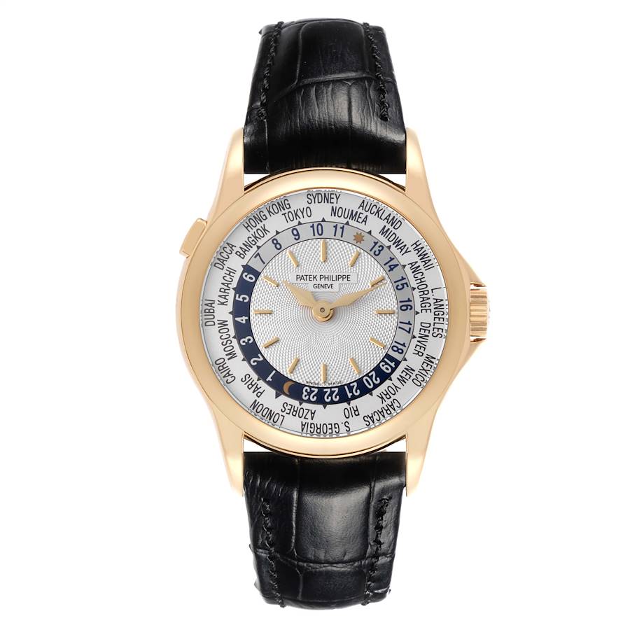Patek Philippe World Time Complications Yellow Gold Mens Watch 5110J