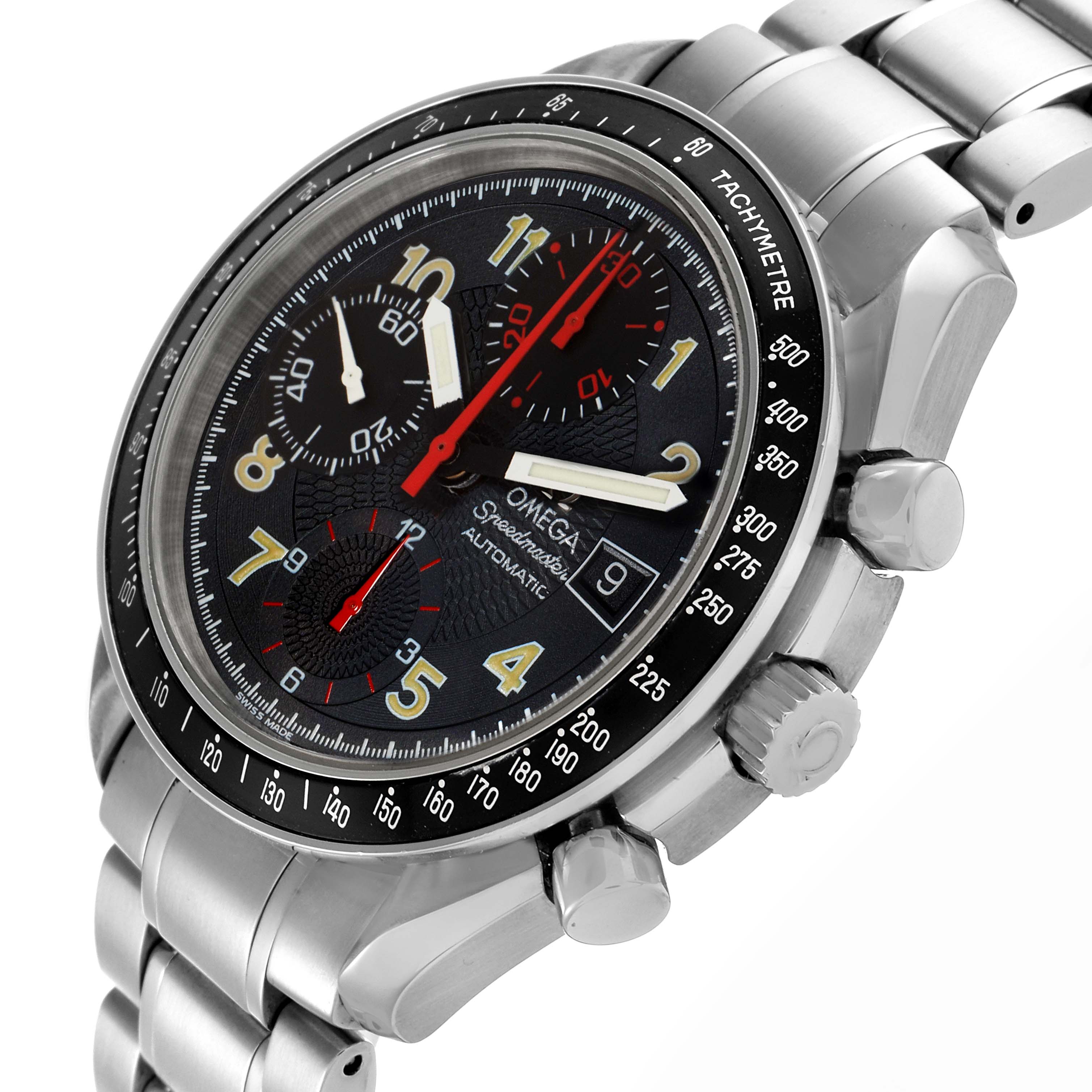 Omega Speedmaster Japanese Market LE Steel Mens Watch 39.0 MM 3513.53.00