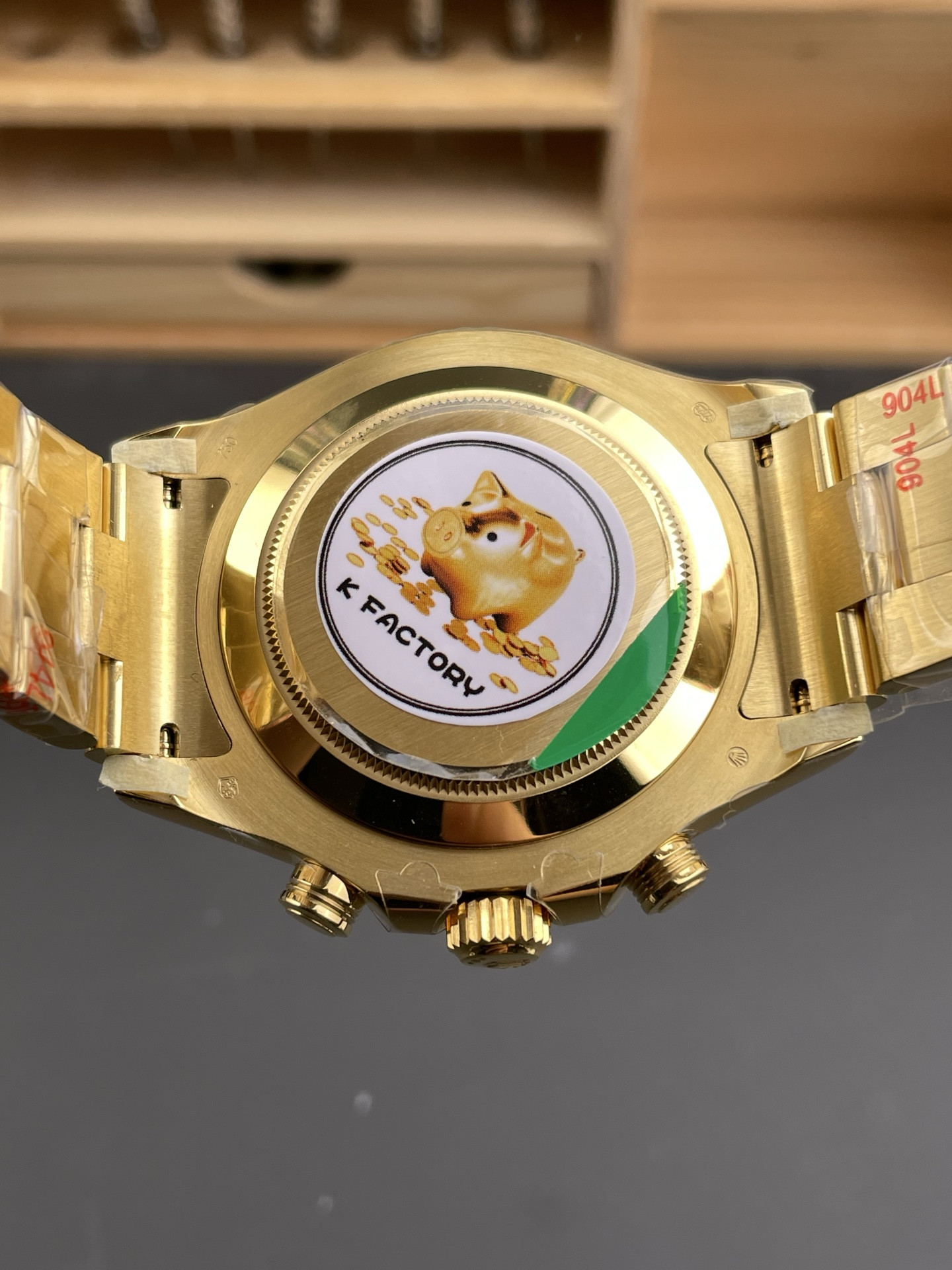 Full Gold Yacht-Master White Dial
