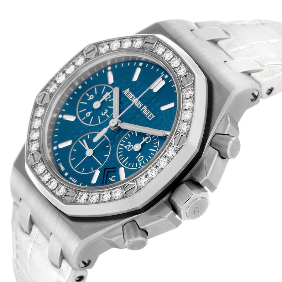 Audemars Piguet Royal Oak Offshore Diamond Steel Ladies Watch 26231DST