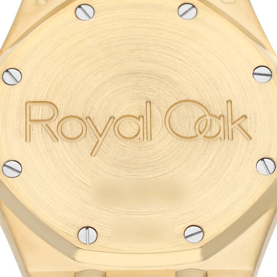 Audemars Piguet Royal Oak Dual Time Yellow Gold Mens Watch 25730BA