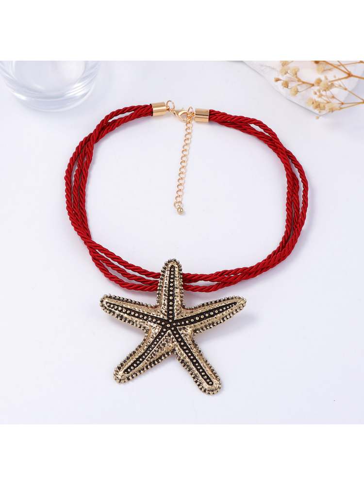 Starfish Pendant Vintage Necklaces