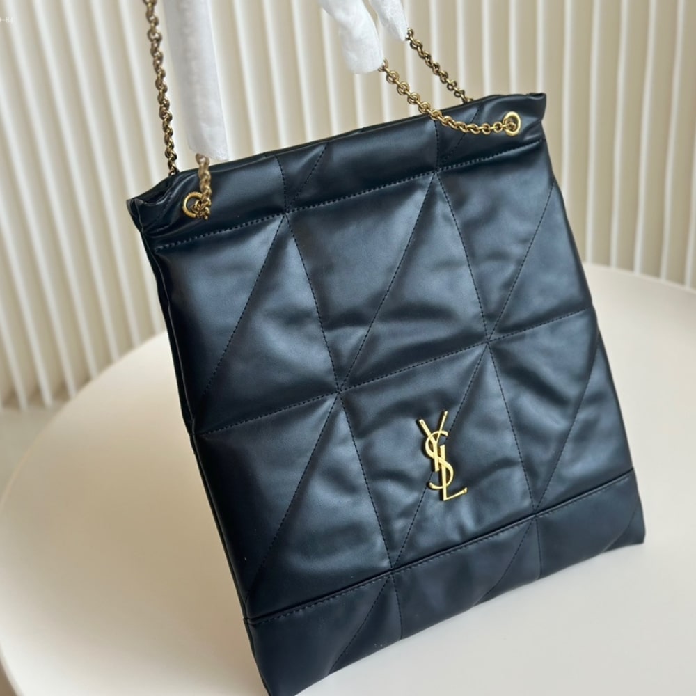 Saint Laurent Jamie 4 3 Pochon In Black 31Cm 781666Aab321000