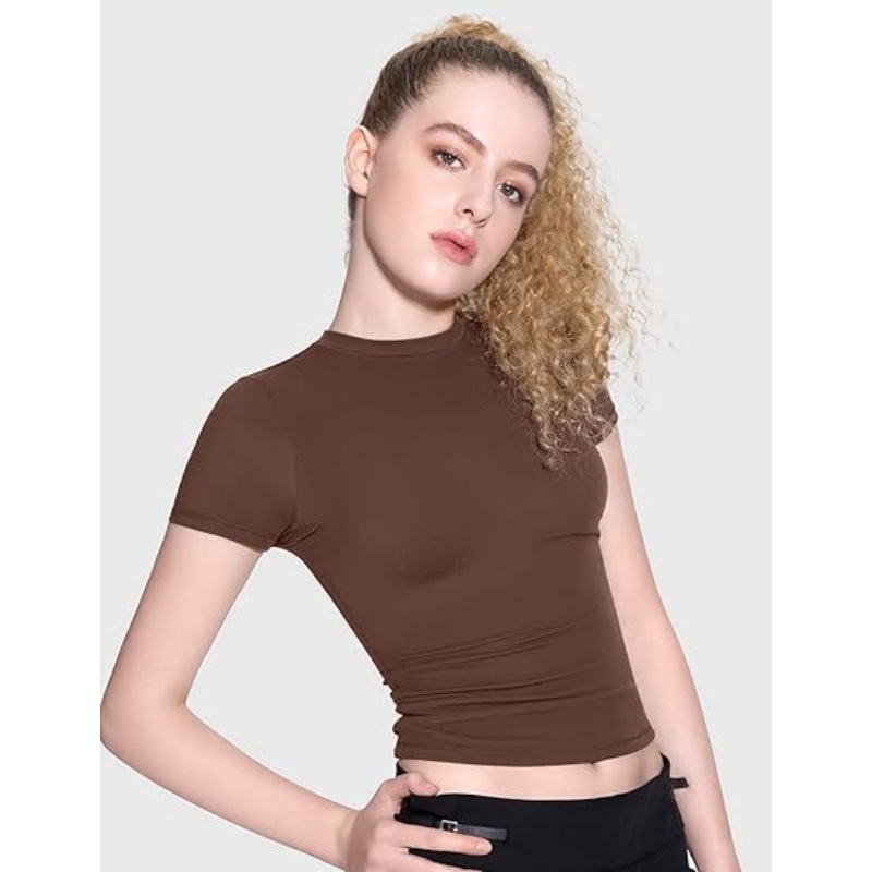 Women's Crew Neck Short Sleeve Tops
