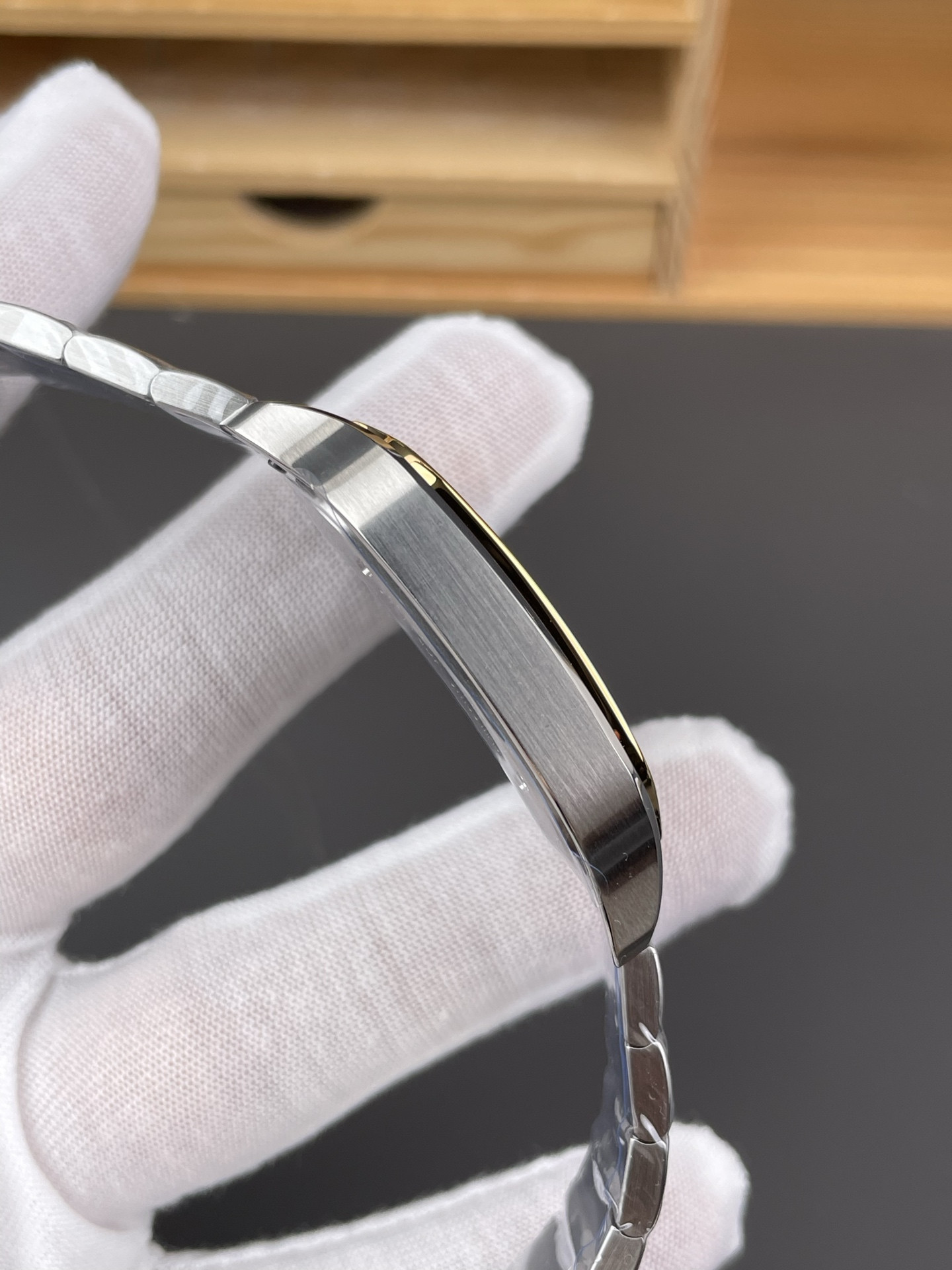 Santos de Cartier Skeleton Series Two-Tone V2 Version