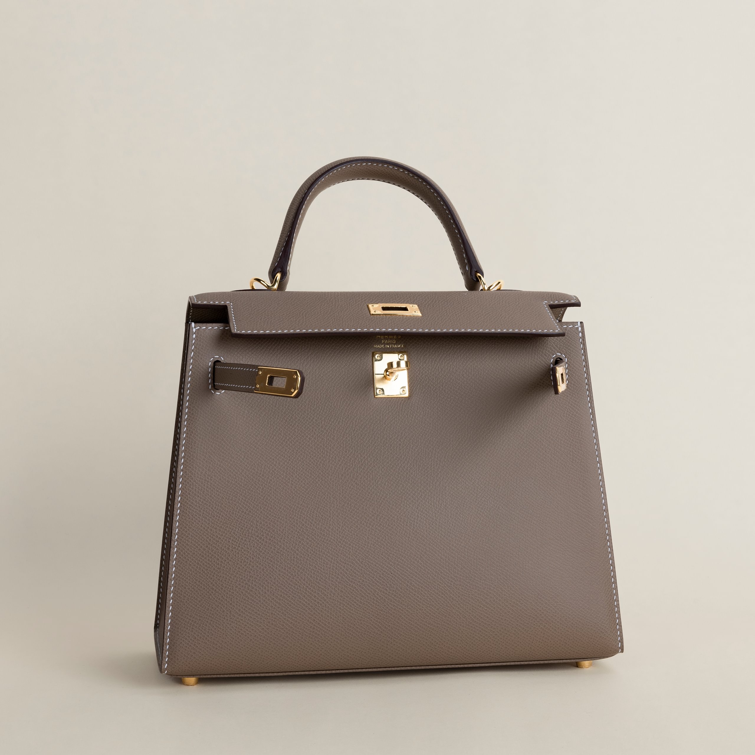 Kelly 25 epsom etoupe GHW