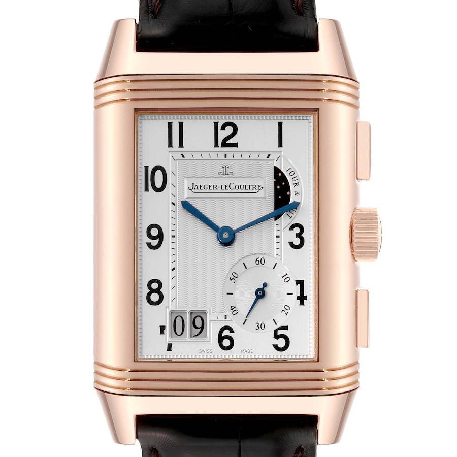 Jaeger LeCoultre Reverso Grande GMT Rose Gold Mens Watch 240.2.18 Q3022420