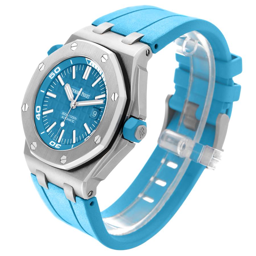 Audemars Piguet Royal Oak Offshore Diver Steel Mens Watch 15710ST