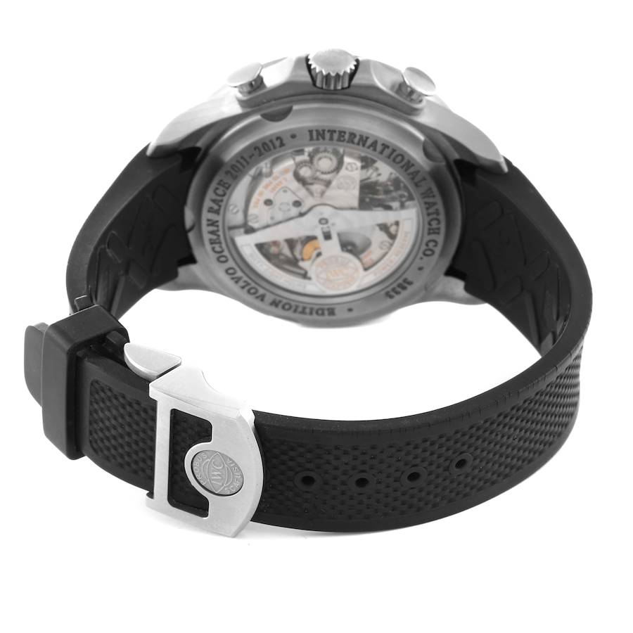 IWC Portuguese Yacht Club Carbon Dial Titanium Mens Watch IW390212