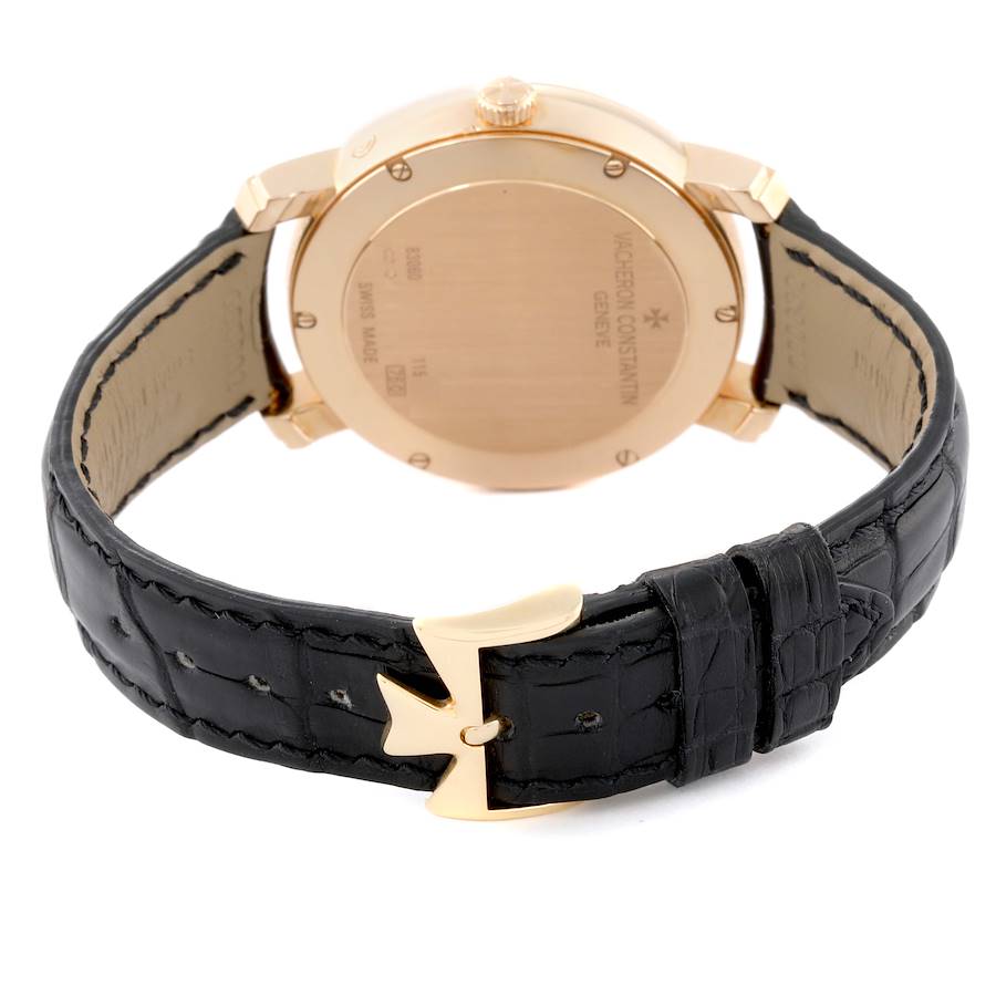 Vacheron Constantin Malte Power Reserve Date Rose Gold Mens Watch 83060