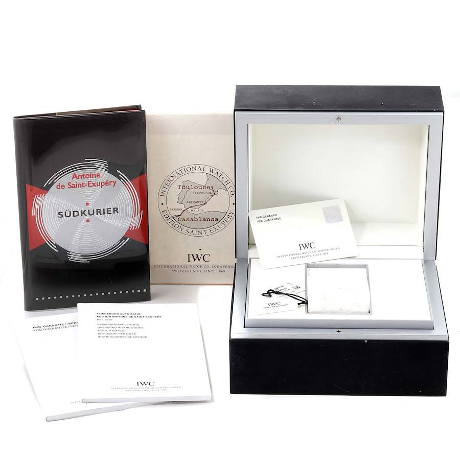 IWC Pilot Saint Exupery 44mm Limited Edition Steel Mens Watch IW320104