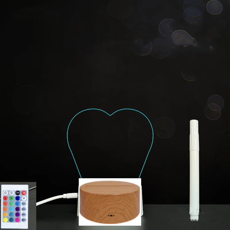 3D Acrylic Board Handwriting Message Board