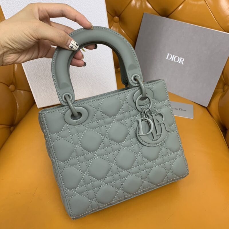 Replica Lady Dior Matte Grey Abc