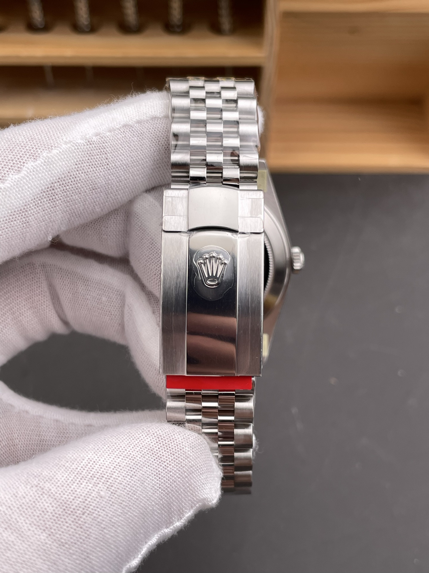Smoky Green Datejust Enamel Gradient Green Dial