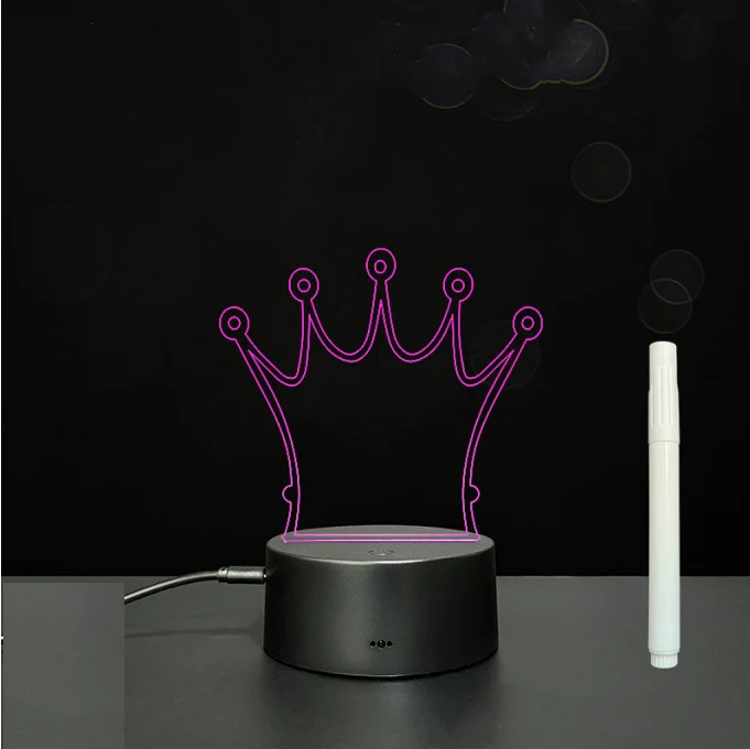 3D Acrylic Board Handwriting Message Board