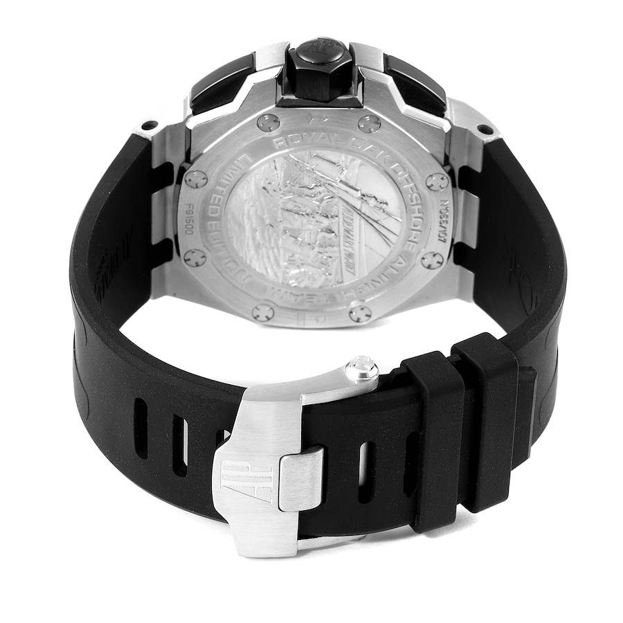 Audemars Piguet Royal Oak Offshore Alinghi Limited Edition Platinum Mens Watch 26062PT