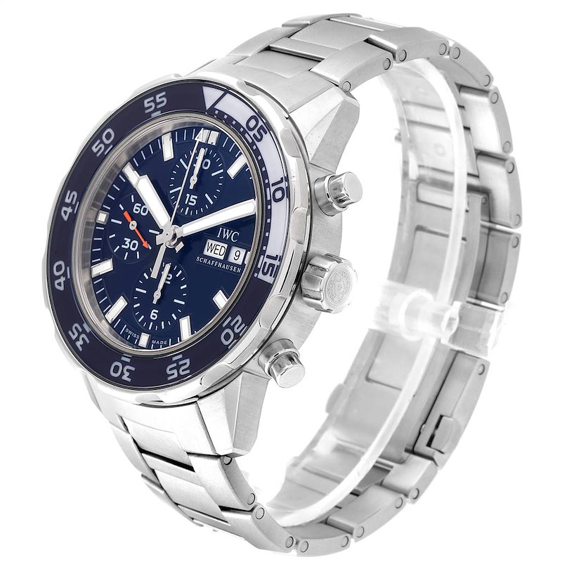 IWC Aquatimer Automatic Chrono Day Date Mens Watch IW376710