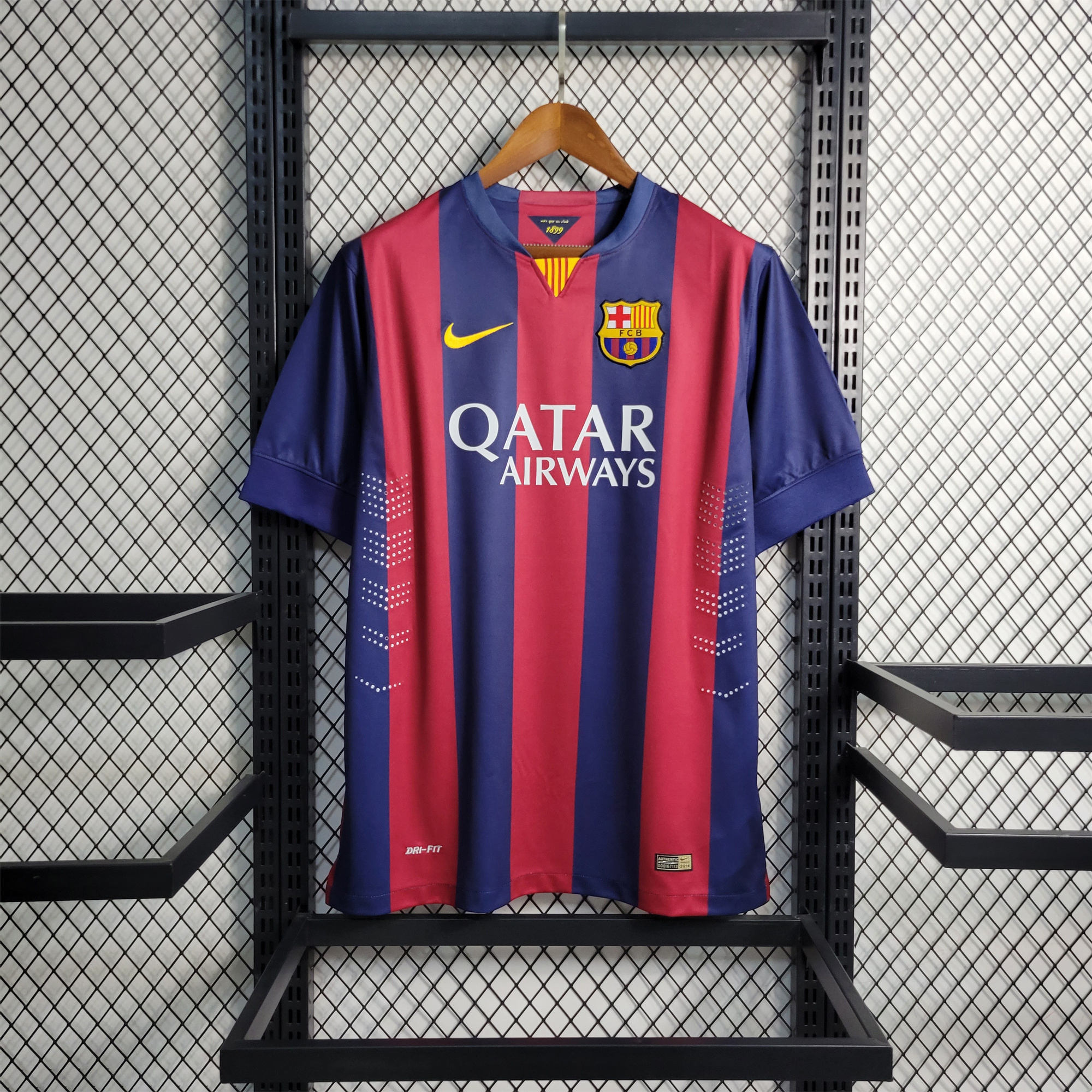 Retro Barcelona 14-15 Home Stadium Jersey