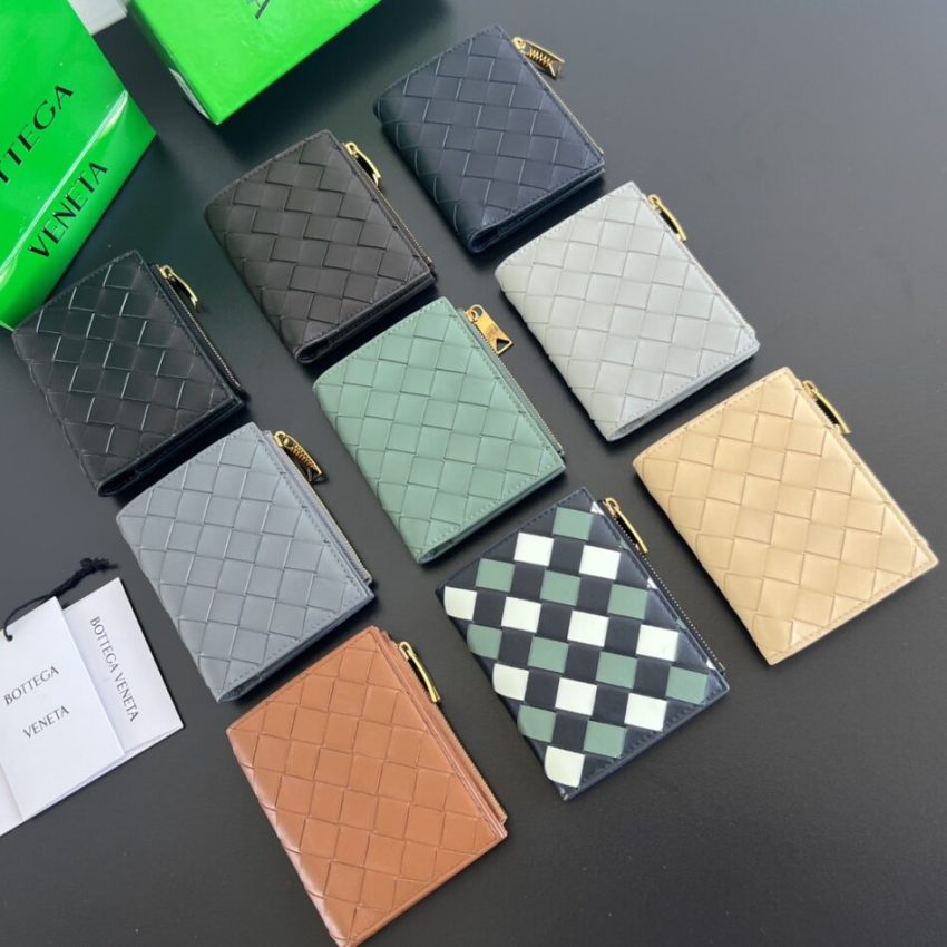 Replica Bottega Veneta Bifold Zipper Wallet