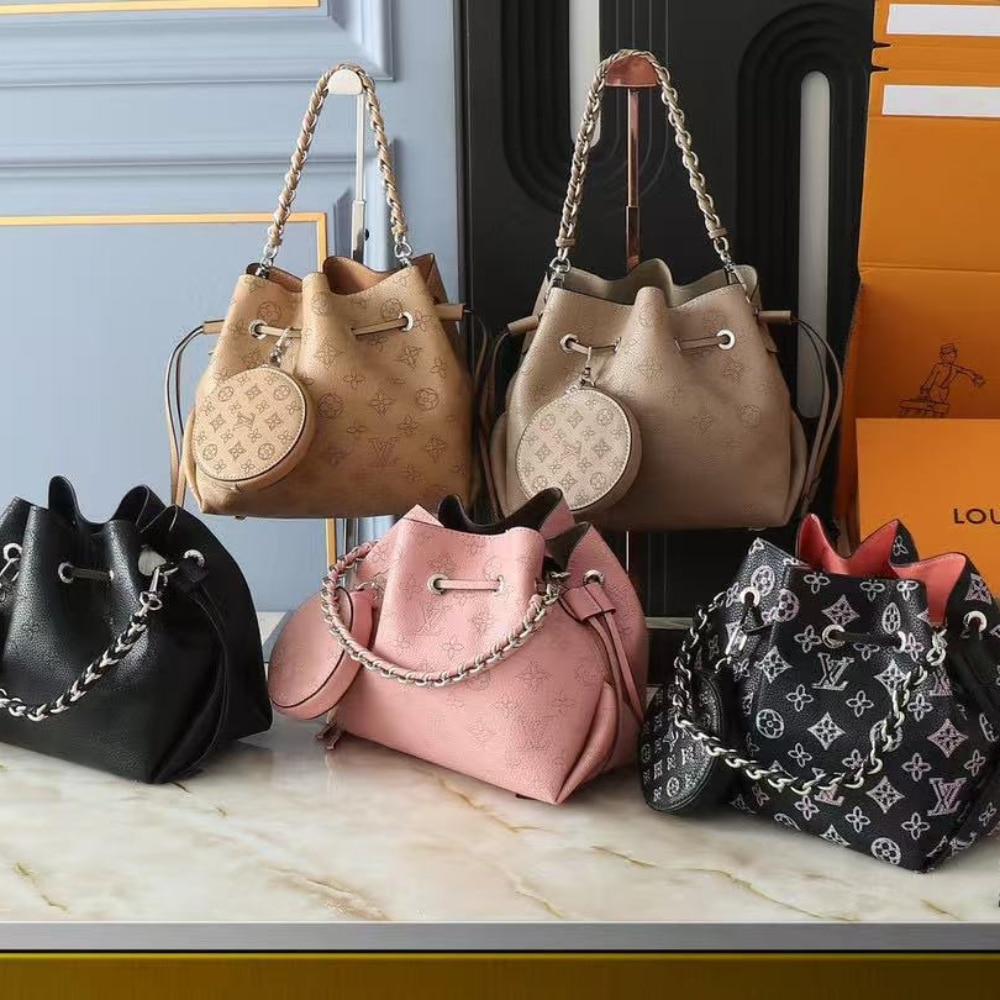 Louis Vuitton Bella Arizona Pink Brown 22Cm