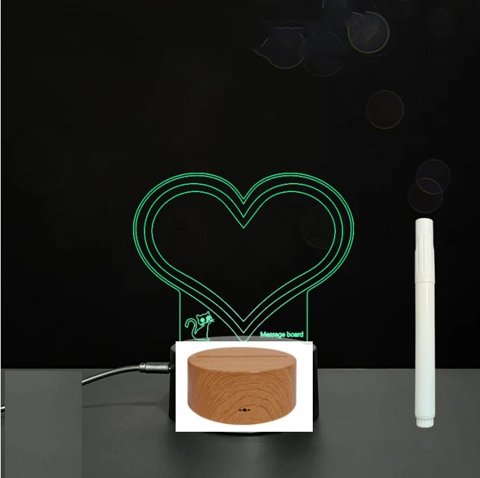 3D Acrylic Board Handwriting Message Board