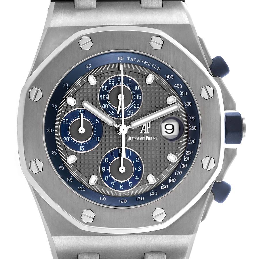 Audemars Piguet Royal Oak Offshore Titanium Mens Watch 25721TI